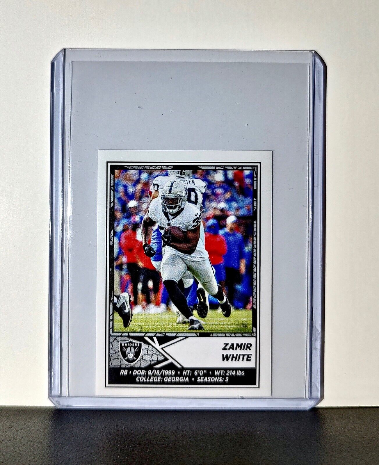 Zamir White 2024 Panini NFL Sticker #269 Las Vegas Raiders