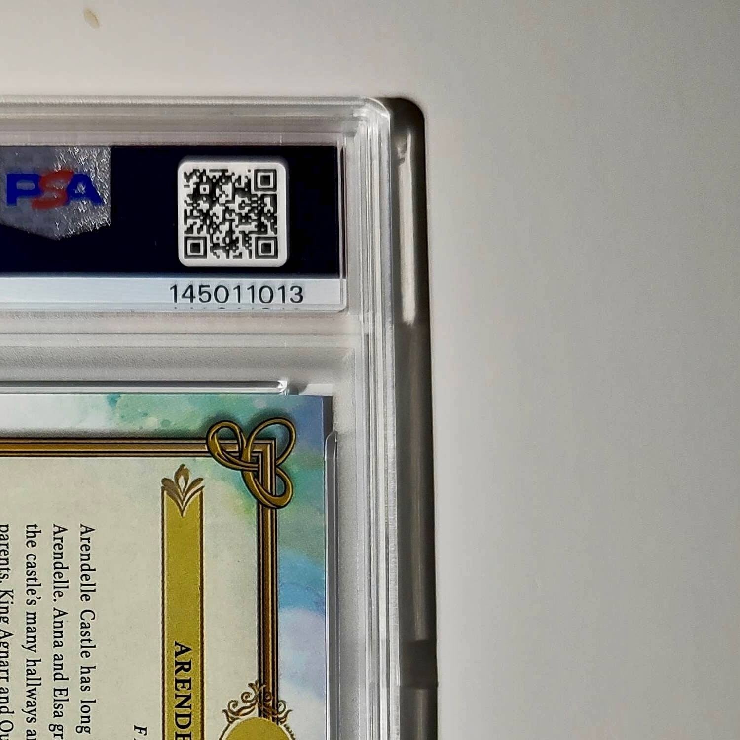 Arendelle Castle 2025 Topps Disney #C-17 Card Frozen PSA 10 Gem