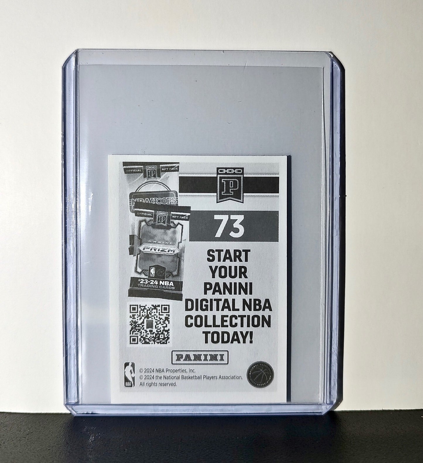 Bam Adebayo Global Icons 2024-25 Panini NBA #73 Sticker Card Miami Heat