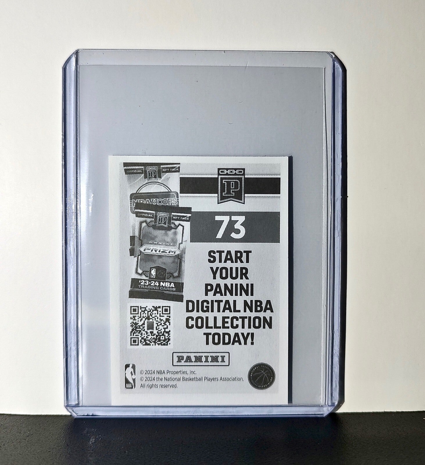 Bam Adebayo Global Icons 2024-25 Panini NBA #73 Sticker Card Miami Heat