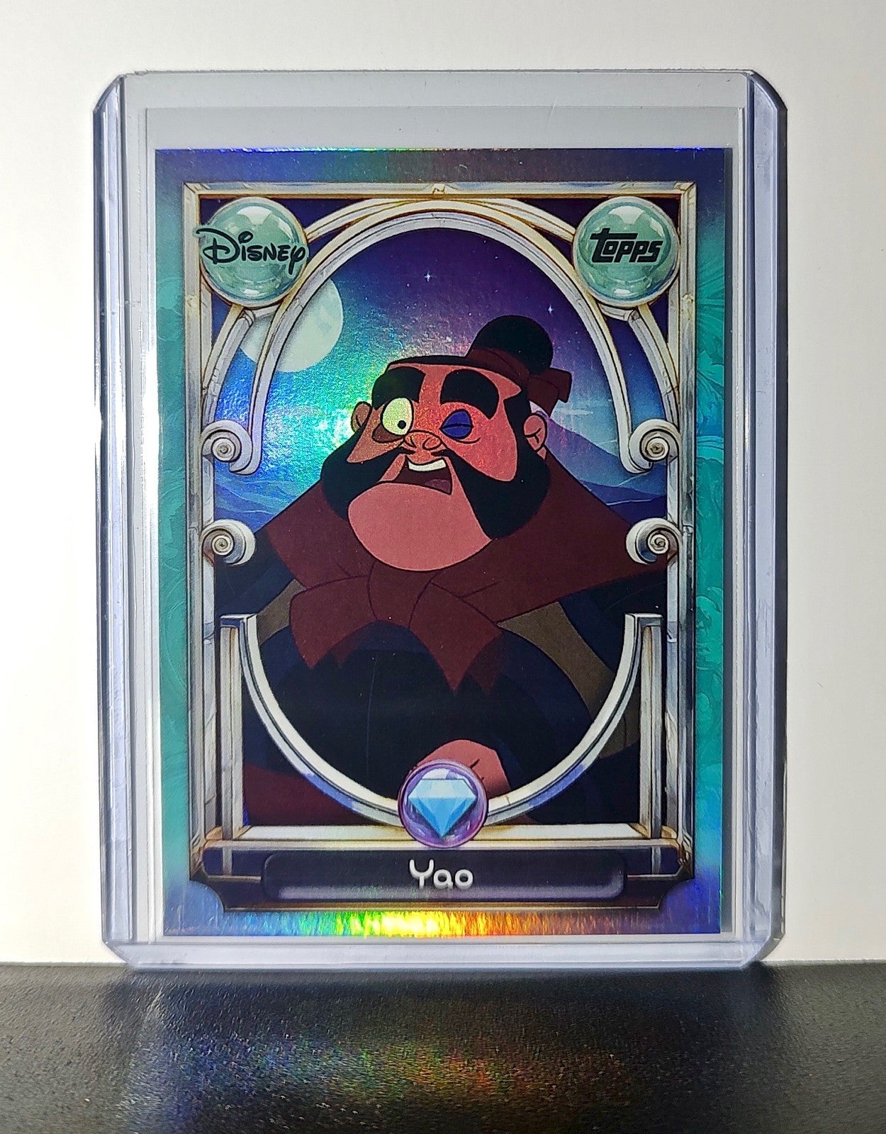 Yao 2025 Topps Disney Wonder #137 Diamond Card Mulan