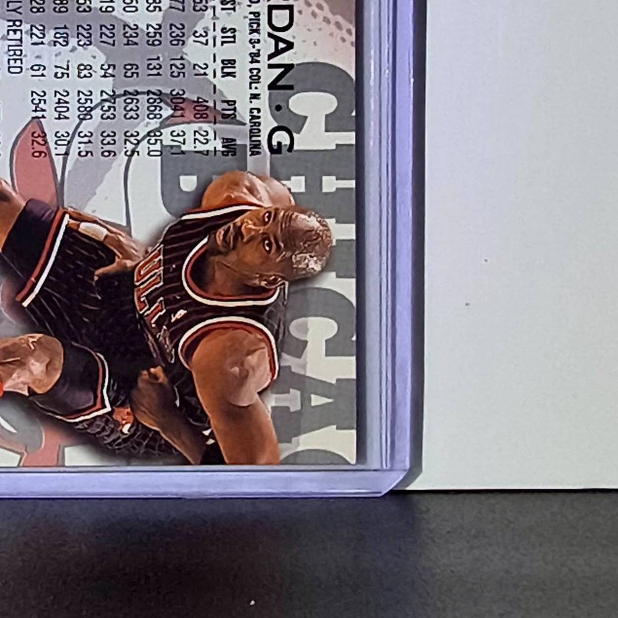 Michael Jordan 1996-97 Fleer #13 Basketball Card Chicago Bulls
