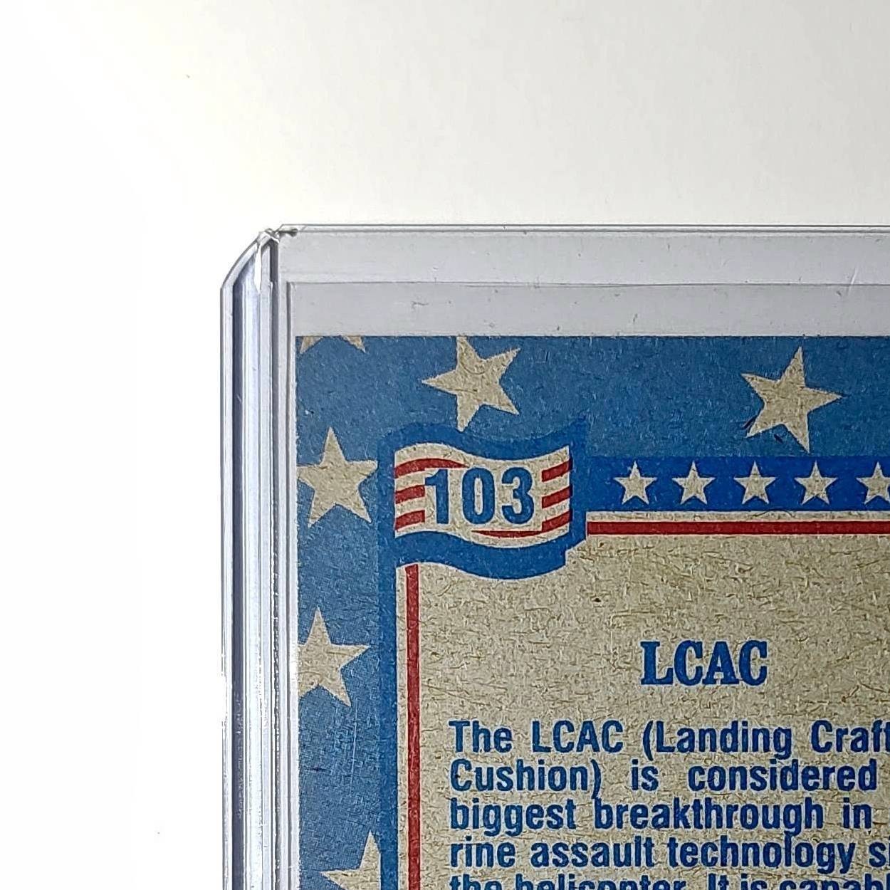 LCAC 1991 Topps Desert Storm #103 Card