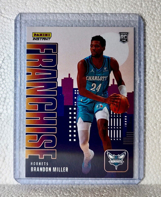 Brandon Miller 2023-24 NBA #19 Franchise Basketball Card Charlotte Hornets 1/485