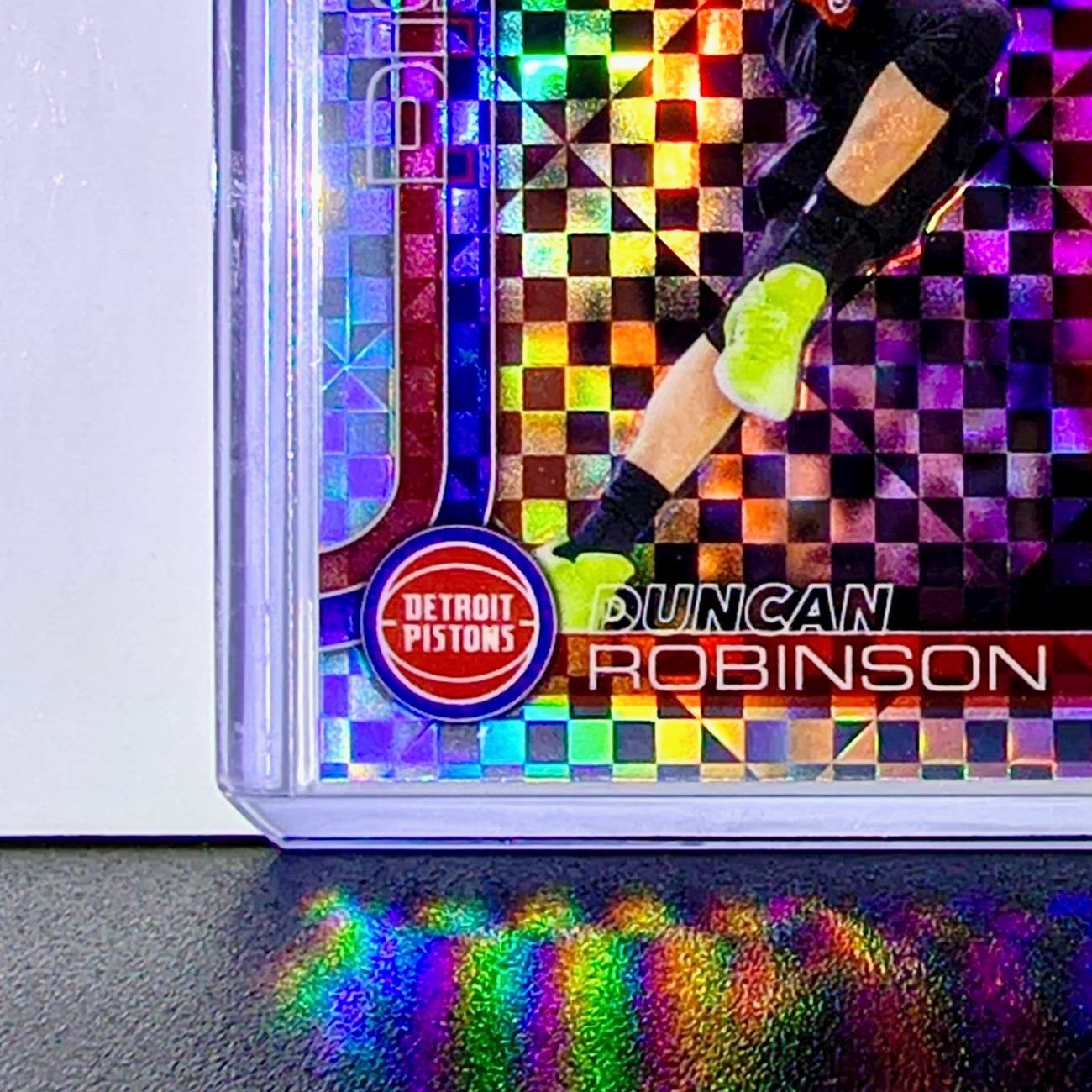 Duncan Robinson 2025-26 NBA Topps Chrome Update X-Fractor #136 Card Pistons