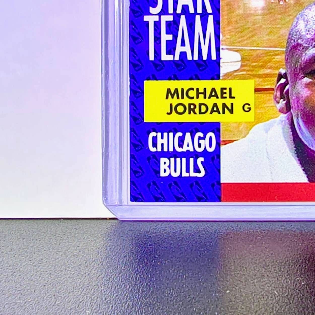 Michael Jordan 1991-92 Fleer All-Star Team #211 Basketball Card Chicago Bulls