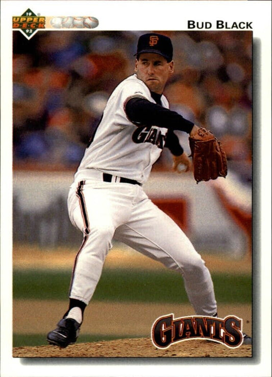 Bud Black 1992 Upper Deck MLB #697 Baseball Card San Francisco Giants