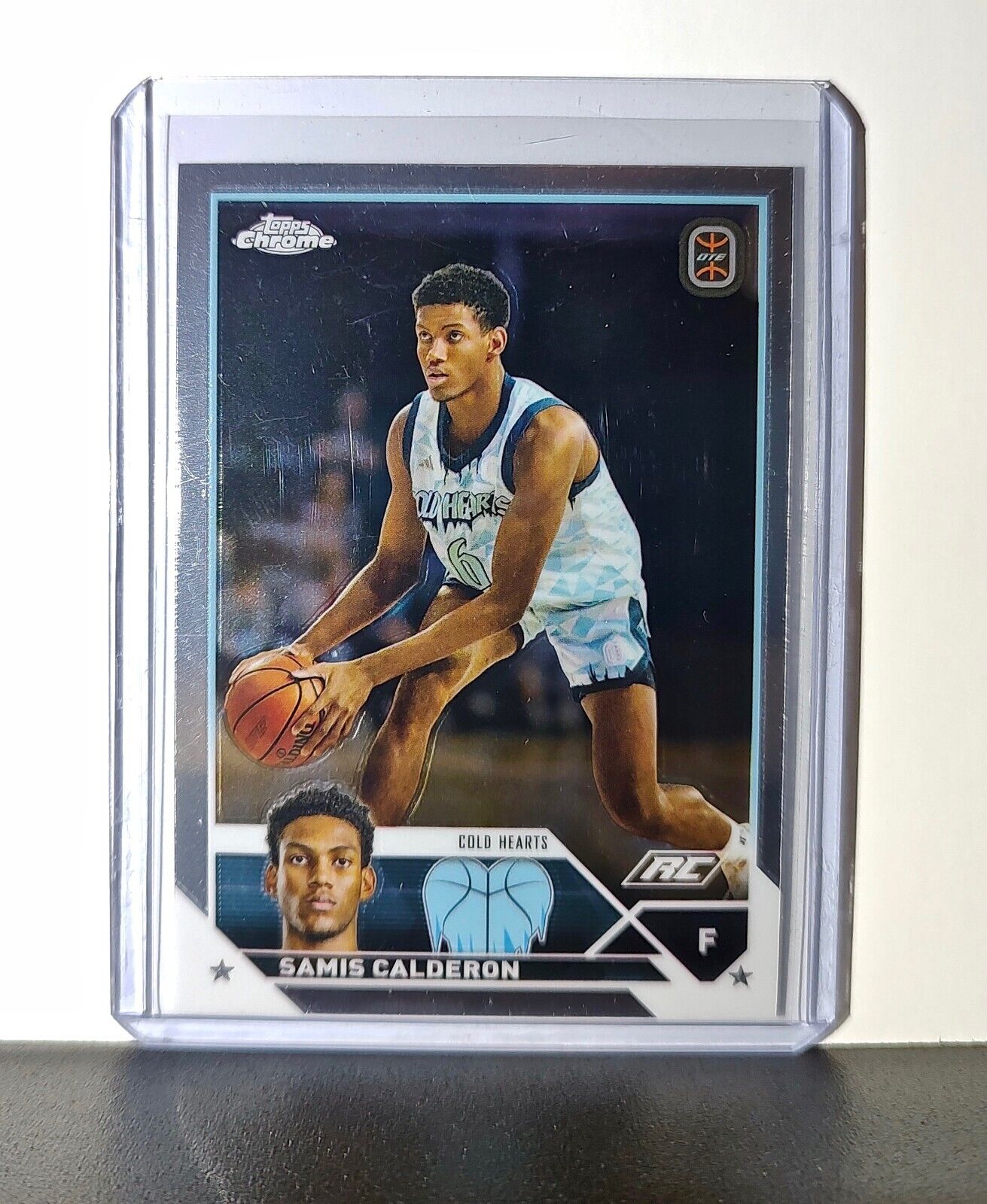 Samis Calderon Rookie Card 2023-24 Topps Chrome Overtime #77 Cold Hearts