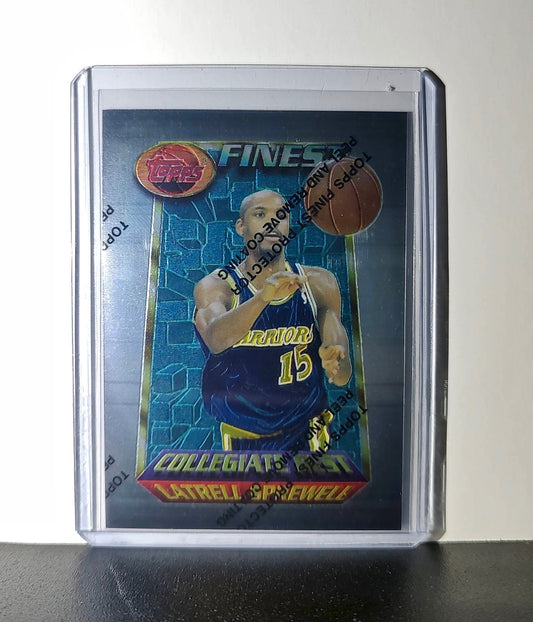 Latrell Sprewell 1994-95 Topps Finest #279 Collegiate Best