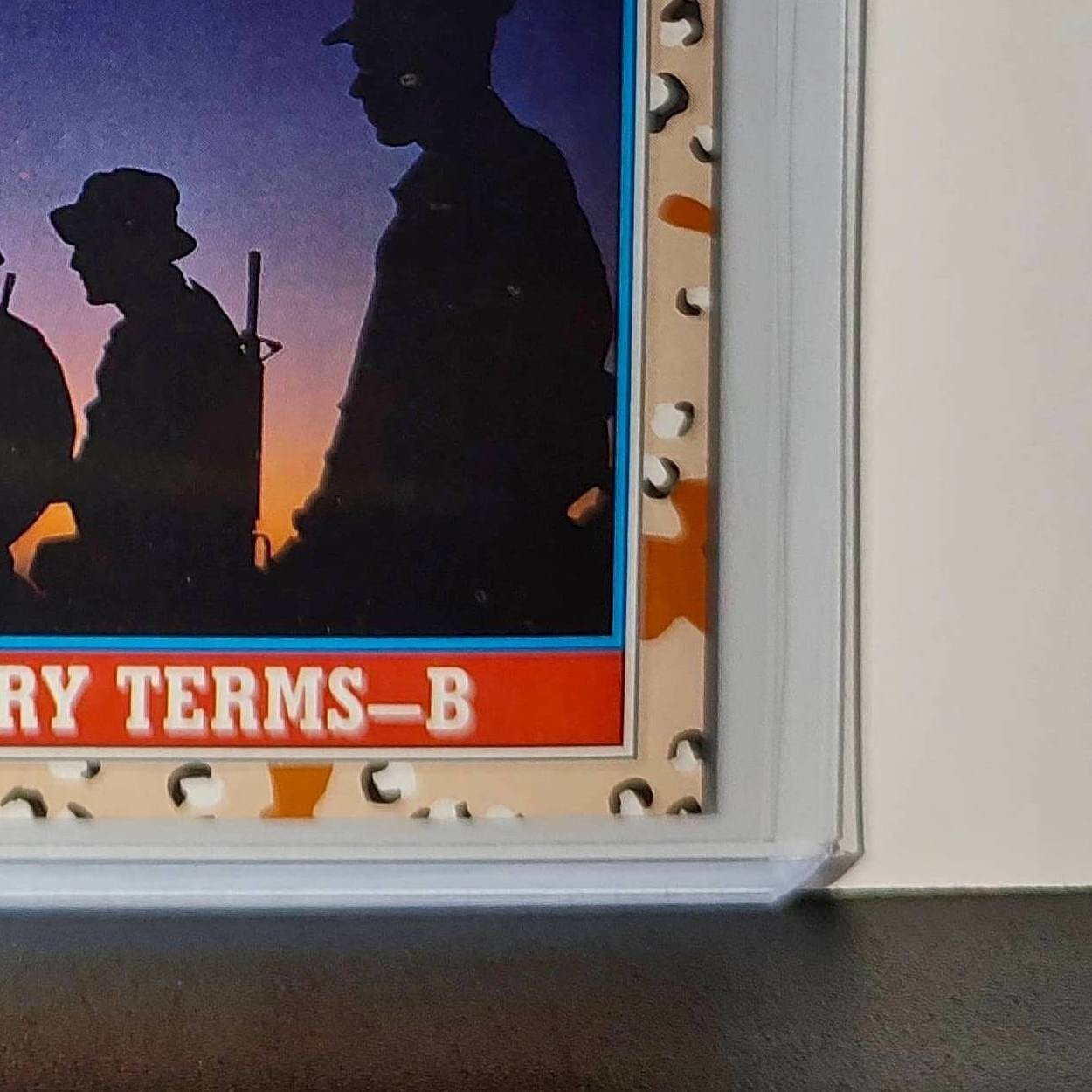 Military Terms – B 1991 Topps Desert Storm #144 Card