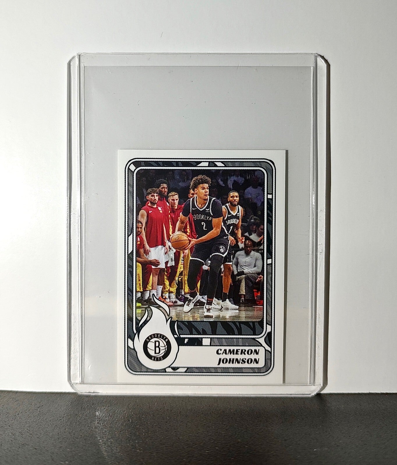 Cameron Johnson 2024-25 Panini NBA #126 Sticker Card Brooklyn Nets