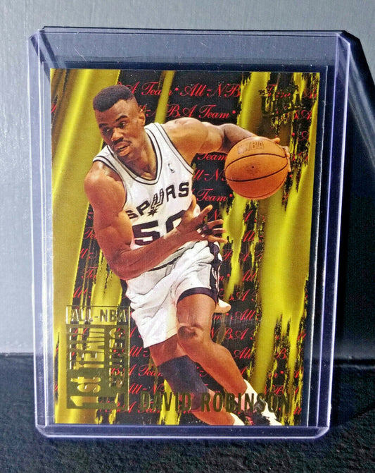 1995-96 David Robinson Fleer Ultra All-NBA Team #4 Basketball Card