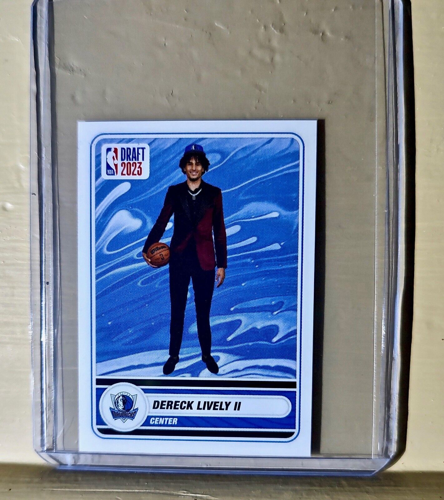 2023-24 Derek Lively II Panini NBA Draft Rookie Basketball #89 Sticker