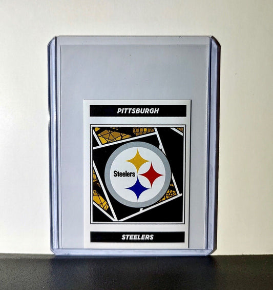 Logo 2024 Panini NFL Sticker #153 Pittsburgh Steelers