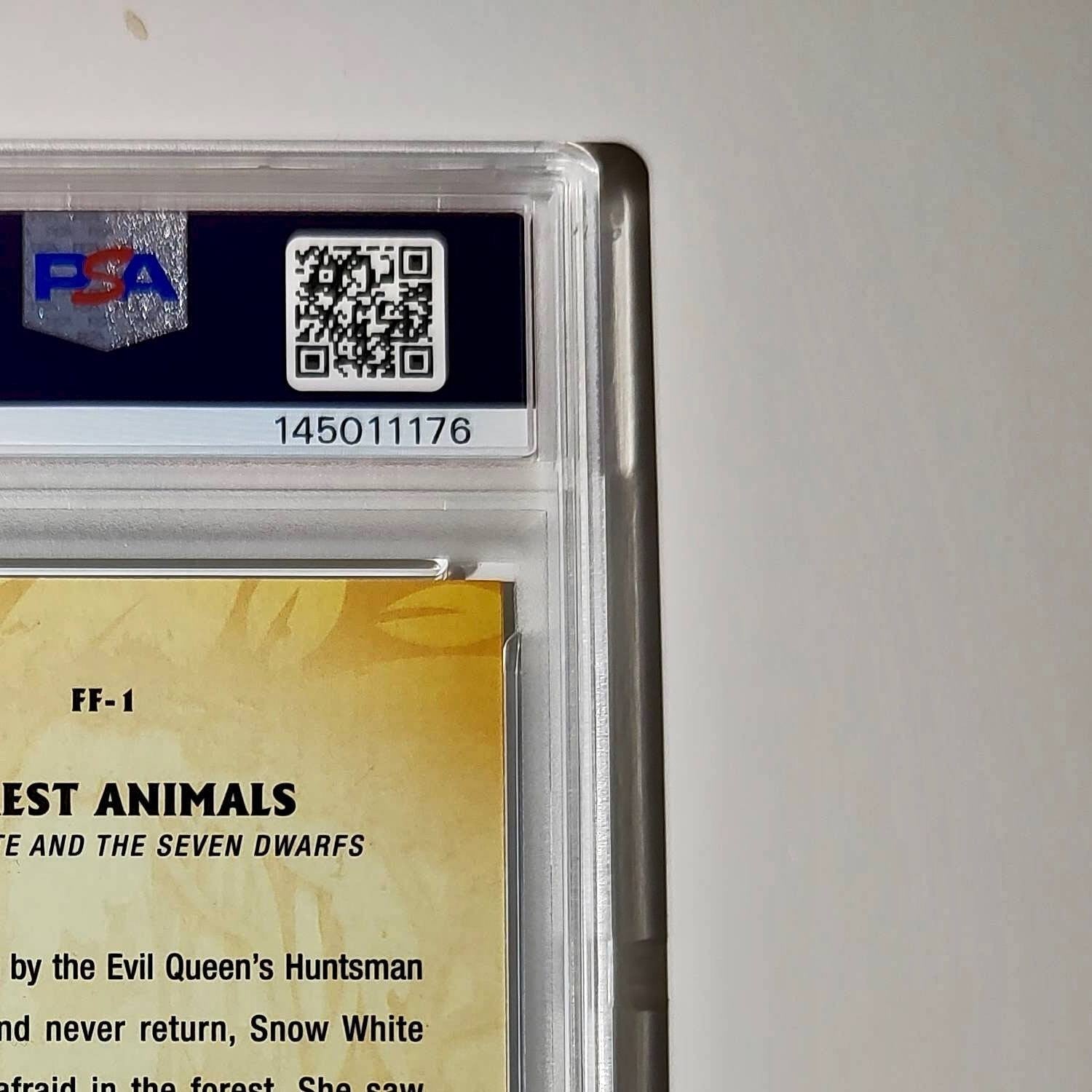 Forest Animals 2025 Topps Disney 2025 Topps Disney #FF-1 Furry Friends PSA 10