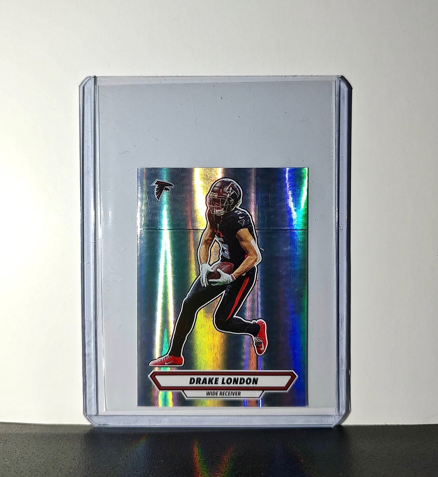 Drake London 2025 Panini NFL #423 Foil Sticker Atlanta Falcons
