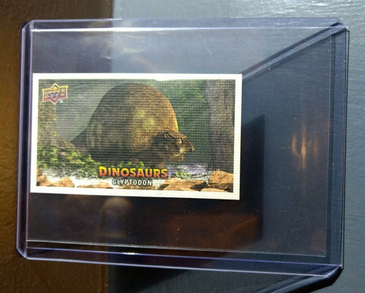 2015 Upper Deck Dinosaurs Canvas Mini Glyptodon #136 Trading Card