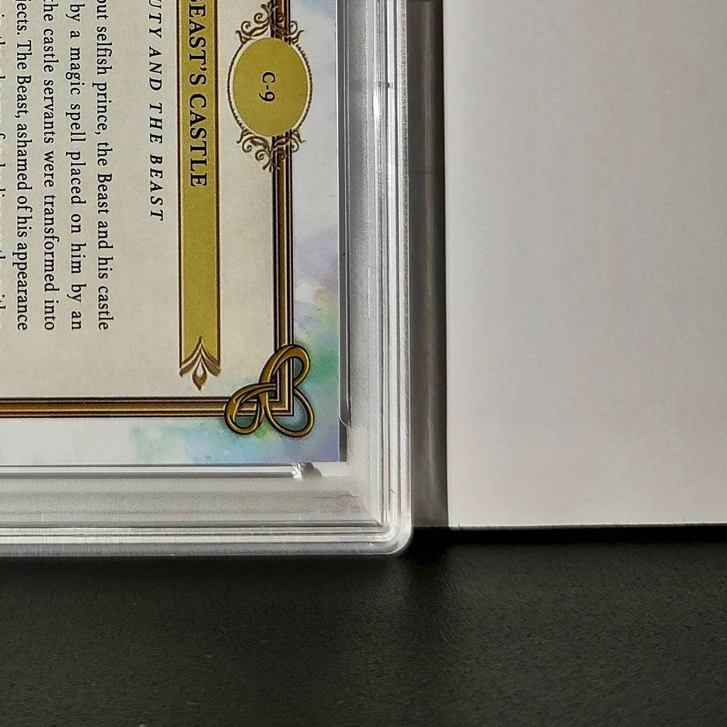 Beast's Castle 2025 Topps Disney #C-9 Card Beauty and the Beast PSA 9