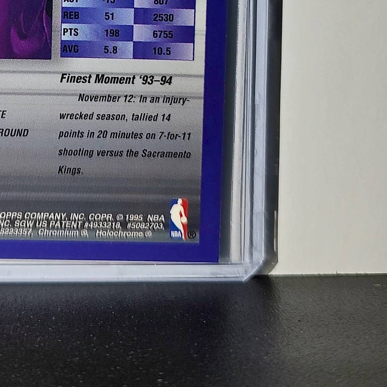 Antoine Carr 1994-95 Topps Finest #173 Basketball Card