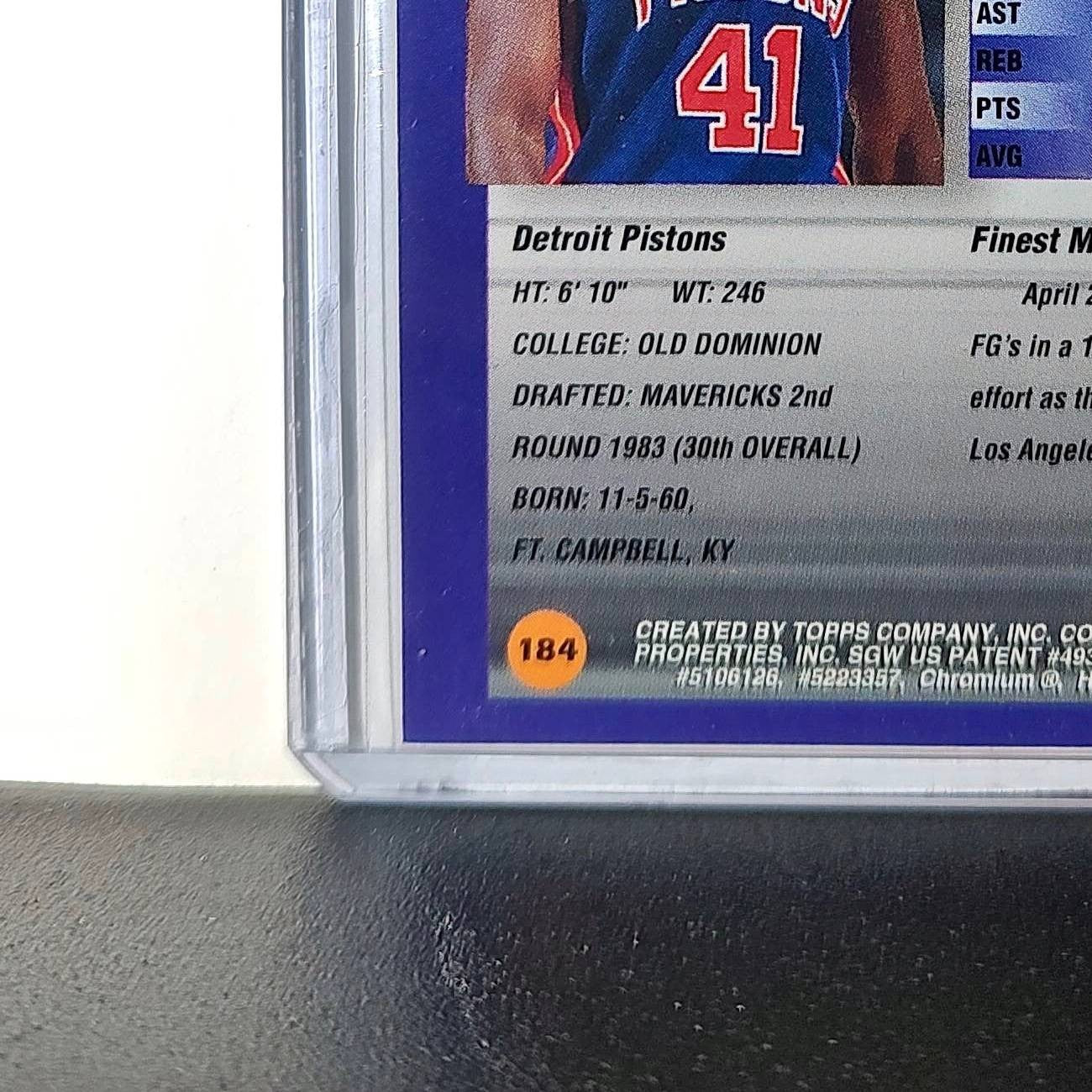 Mark West 1994-95 Topps Finest #184 Basketball Card