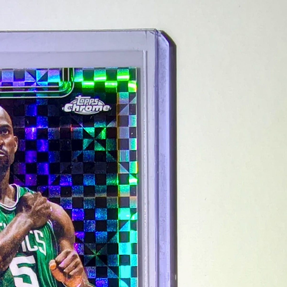 Kevin Garnett 2025-26 NBA Topps Chrome Update X-Fractor #147 Card Boston Celtics