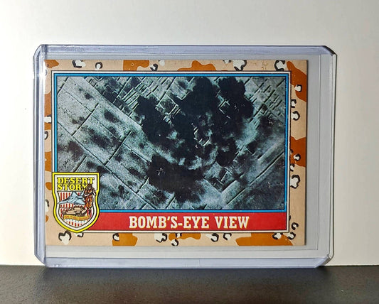 Bomb’s-Eye View 1991 Topps Desert Storm #165 Card
