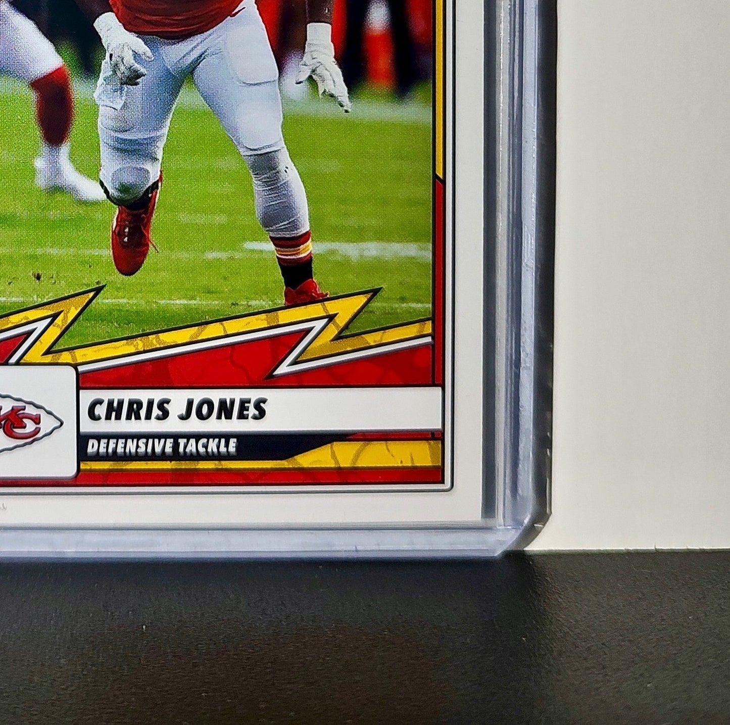Chris Jones 2025 Panini NFL #47 Sticker Card Kansas City Chiefs