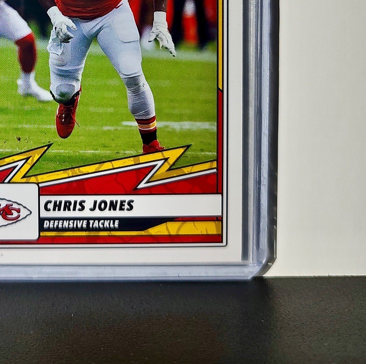 Chris Jones 2025 Panini NFL #47 Sticker Card Kansas City Chiefs