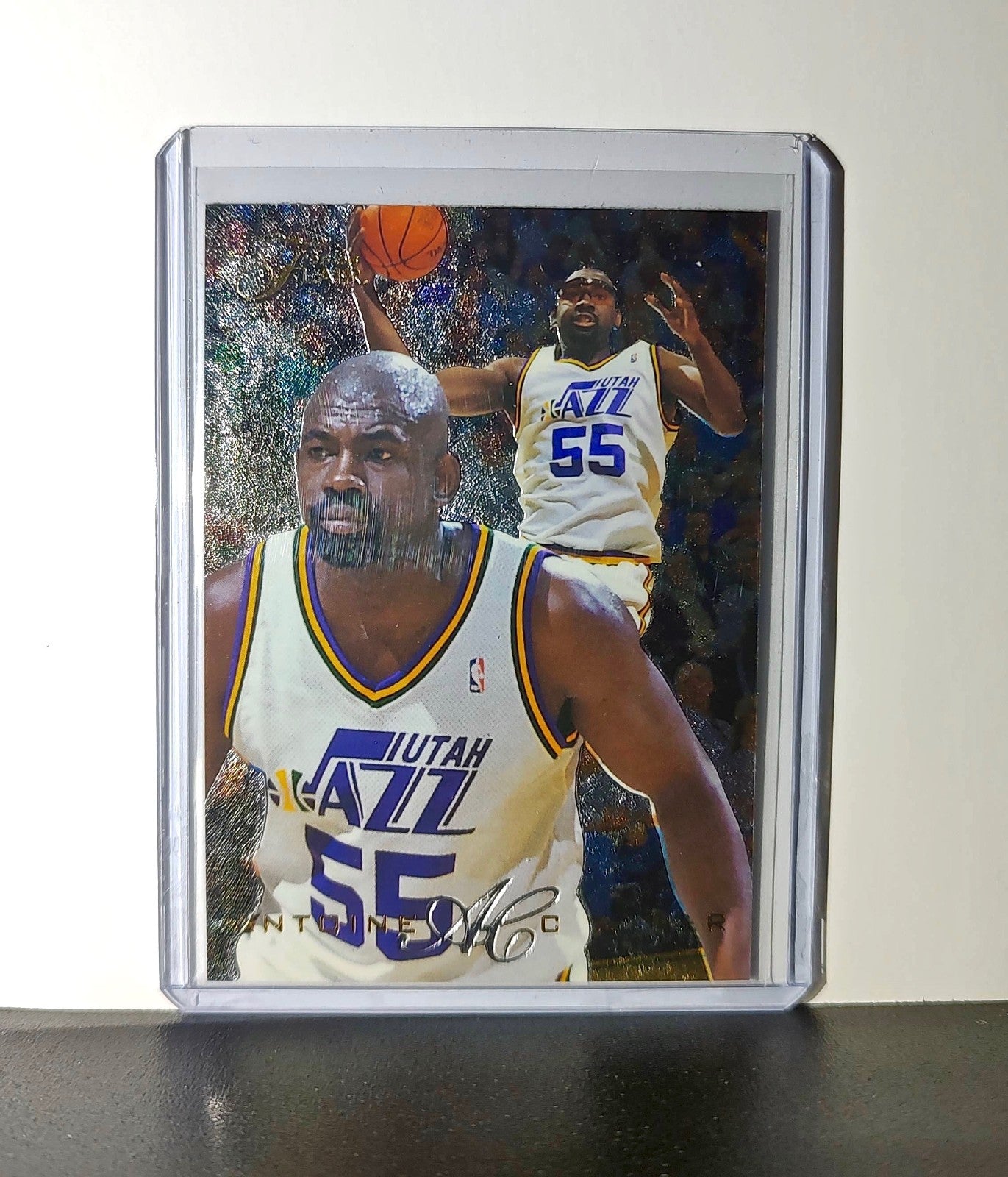 Antoine Carr 1995-96 Flair NBA #136 Card Utah Jazz