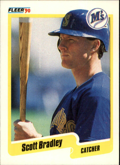 1990 Scott Bradley Fleer Baseball Card #506