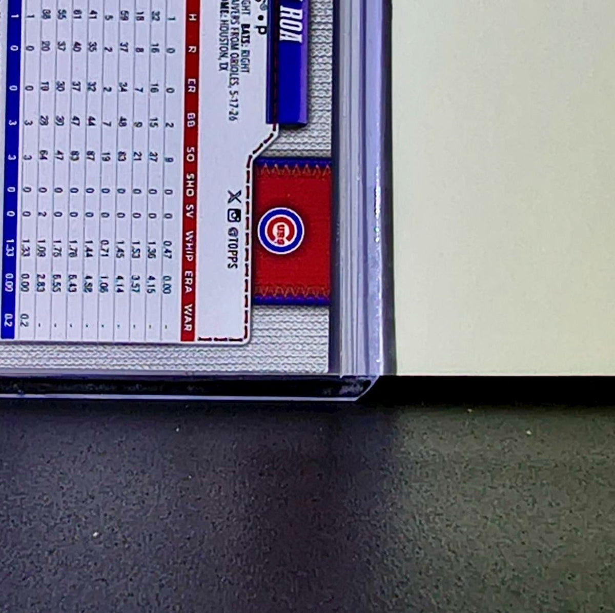 Christian Roa Rookie 2026 Topps Update MLB #US329 Card Chicago Cubs