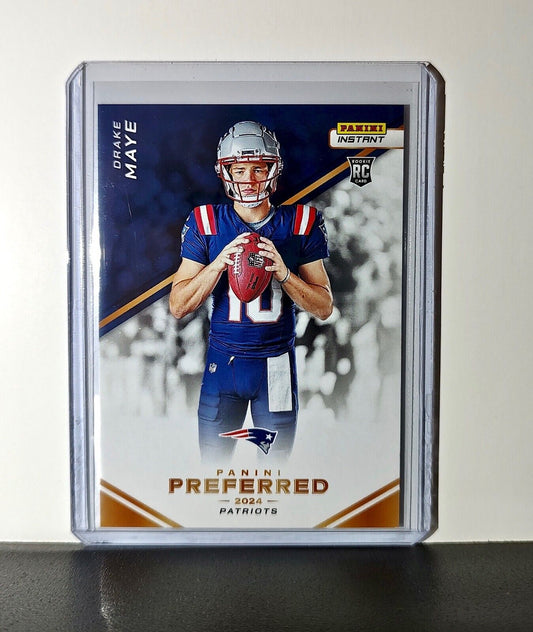 Drake Maye 2024 Panini Preferred NFL #30 Rookie Card NE Patriots 1/335