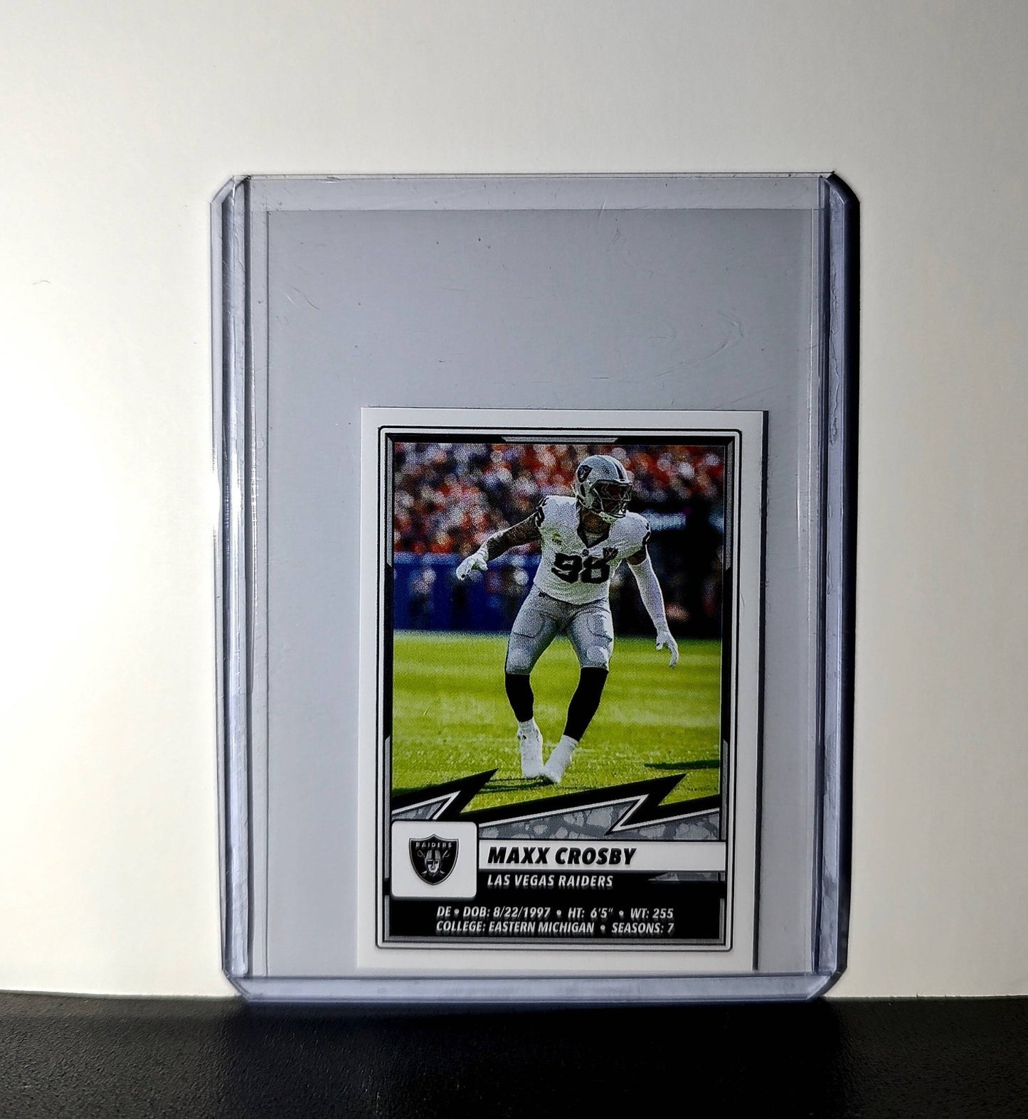 Maxx Crosby 2025 Panini NFL #272 Sticker Las Vegas Raiders