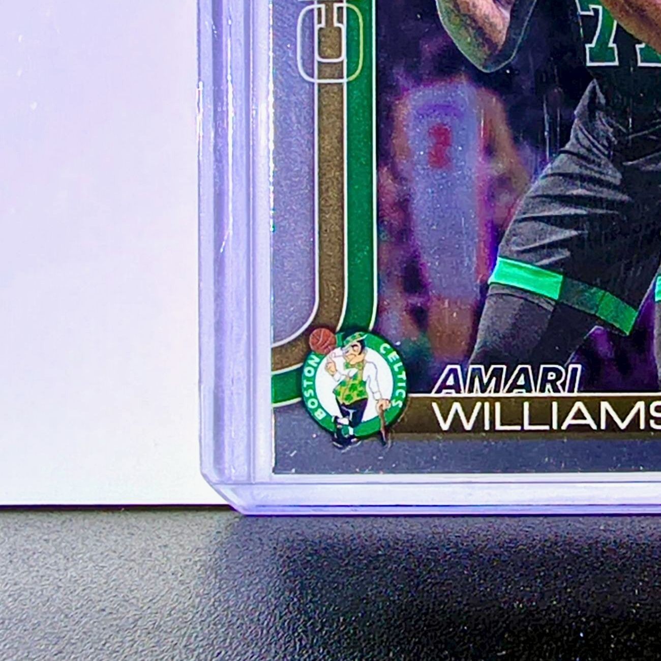 Amari Williams Rookie 2025-26 NBA Topps Chrome Update #197 Card Boston Celtics