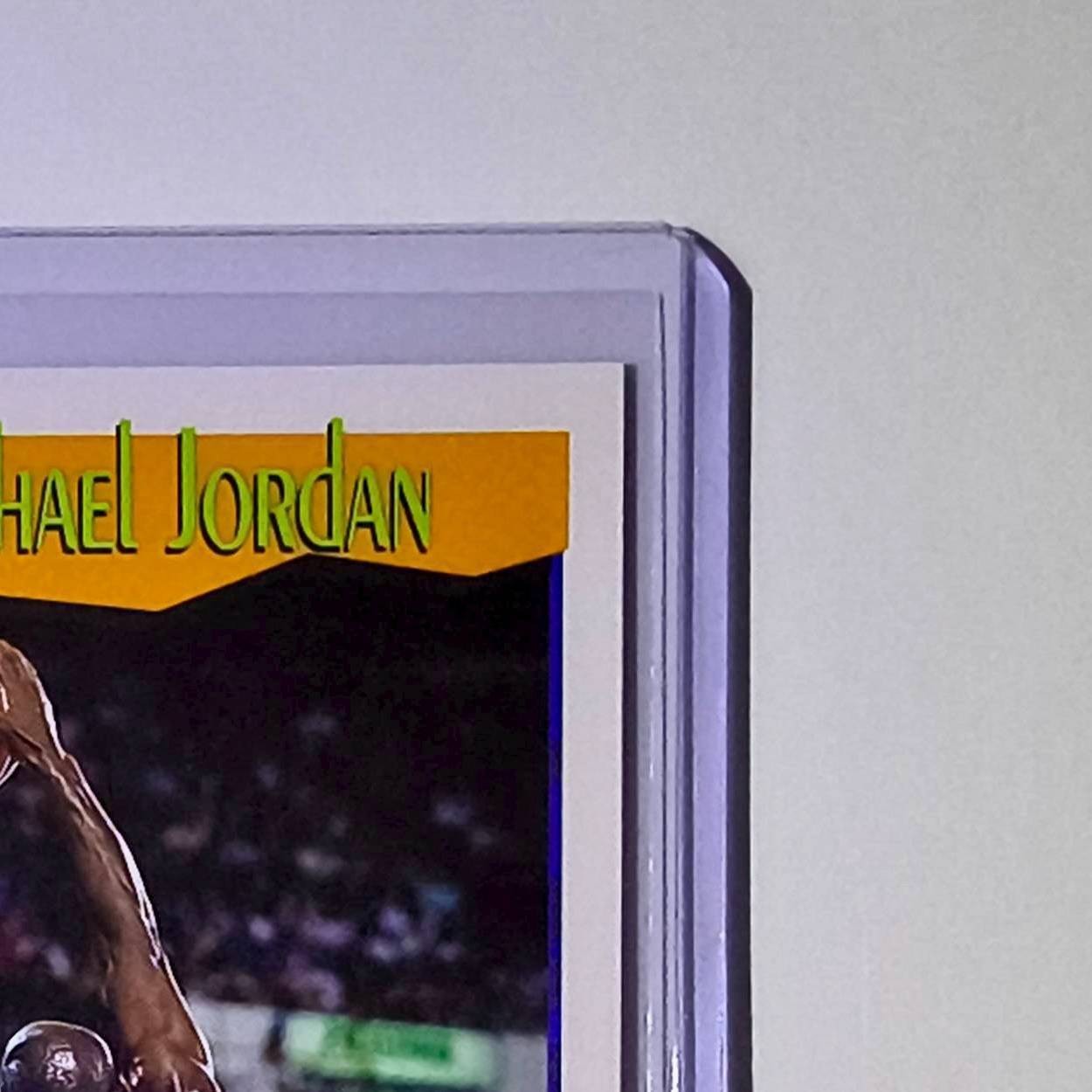 Michael Jordan 1991-92 NBA Hoops #536 All-Time Active Leader Card Chicago Bulls