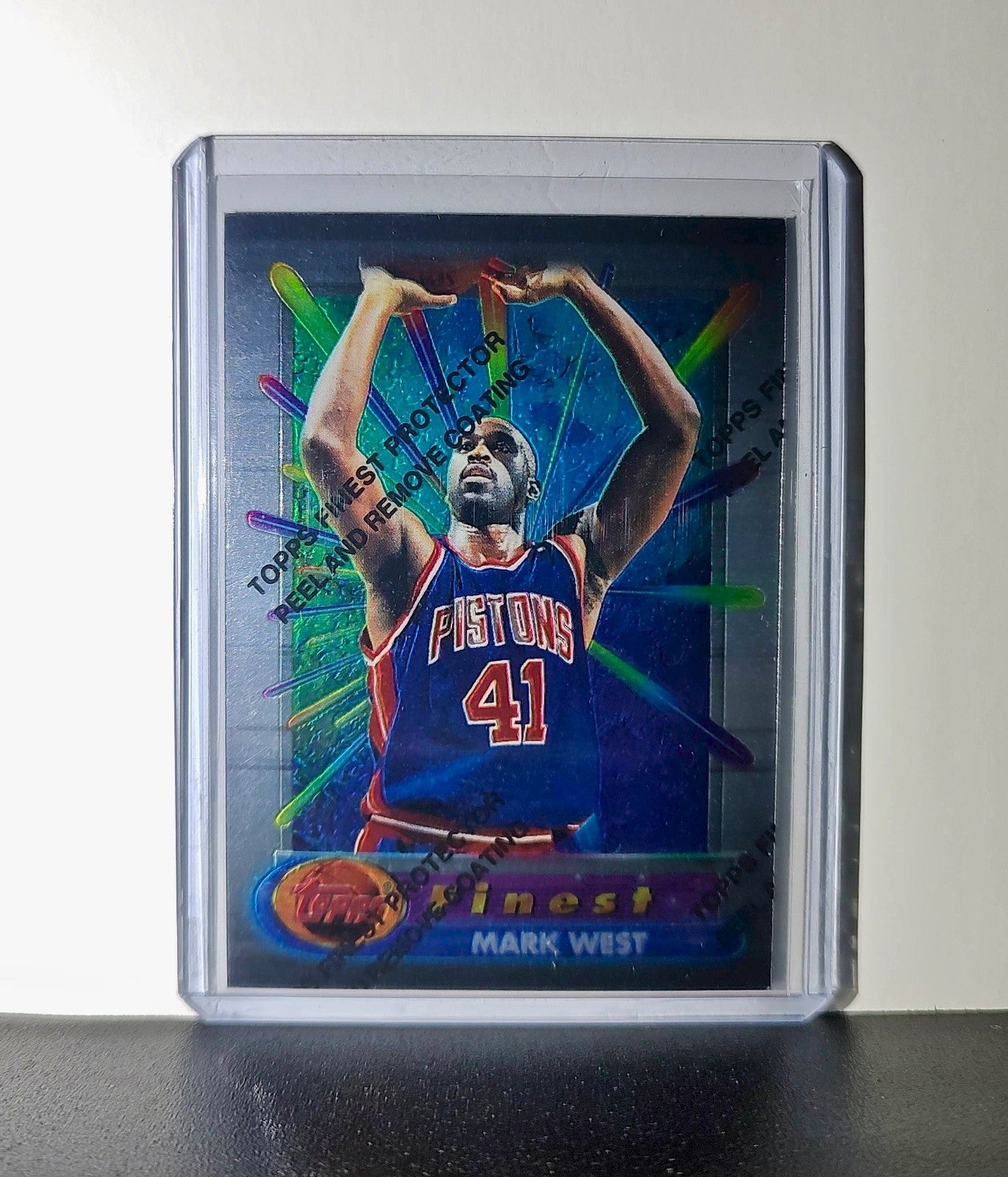 Mark West 1994-95 Topps Finest #184 Basketball Card