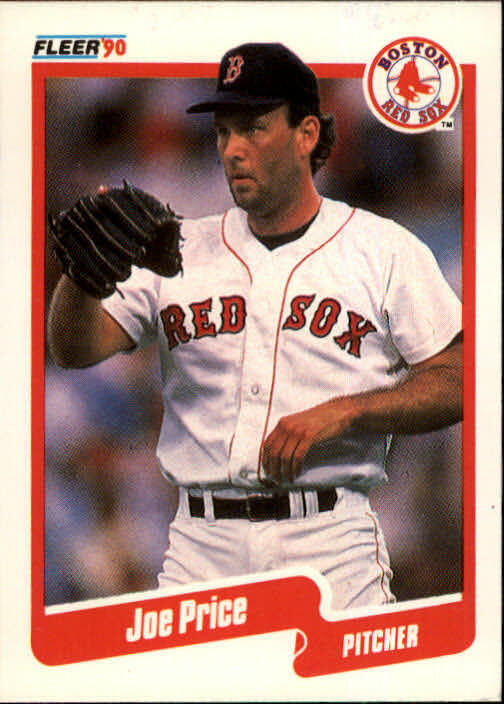1990 Joe Price Fleer Baseball Card #282