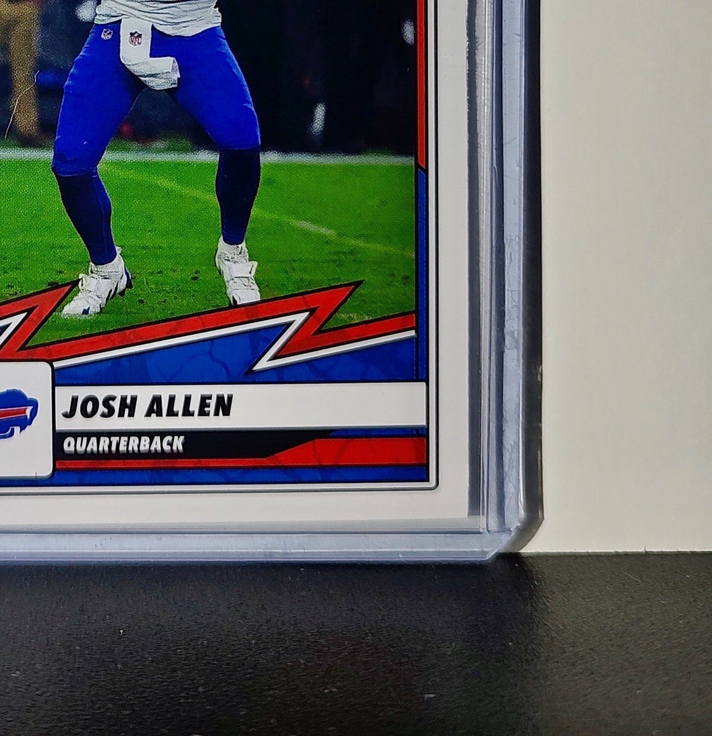 Josh Allen 2025 Panini NFL #10 Sticker Card Buffalo Bills