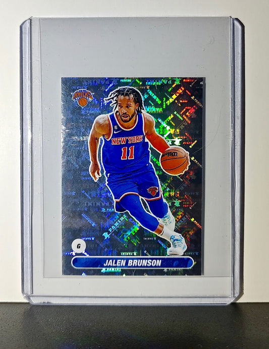 Jalen Brunson 2023-24 Panini NBA #232 Foil Sticker New York Knicks