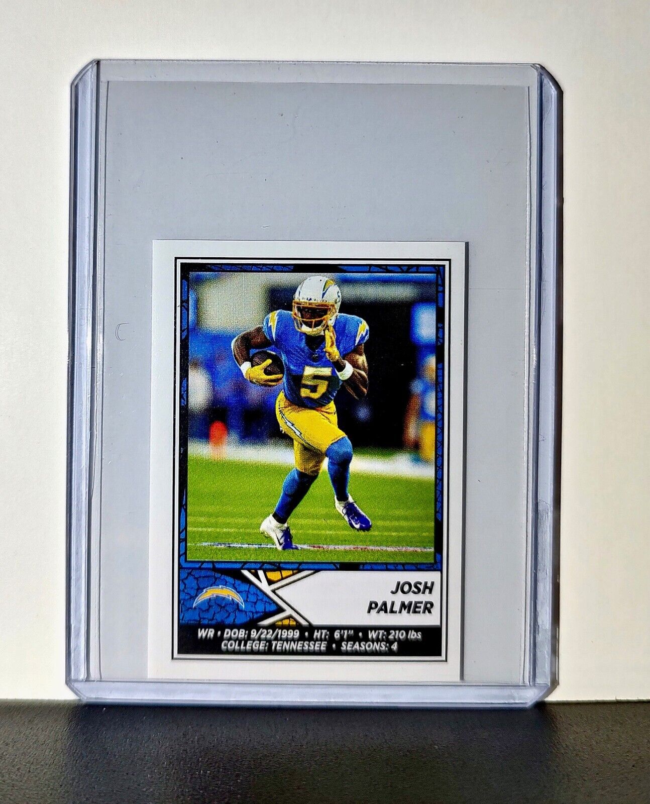 Josh Palmer 2024 Panini NFL Sticker #285 Los Angeles Chargers