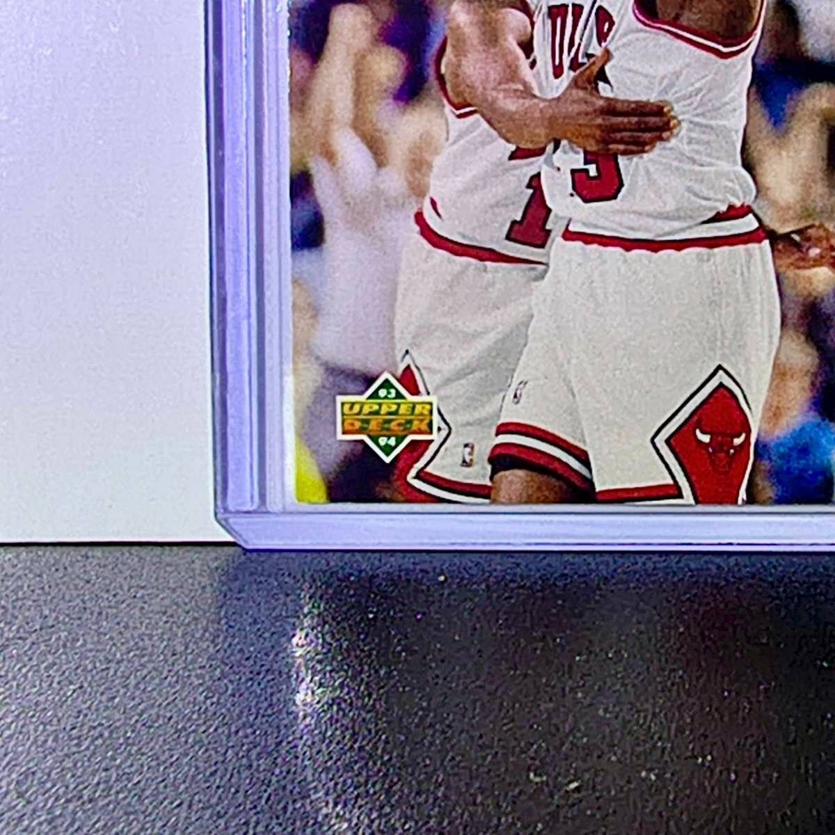 Michael Jordan 1993-94 Upper Deck NBA Finals #201 Basketball Card Chicago Bulls