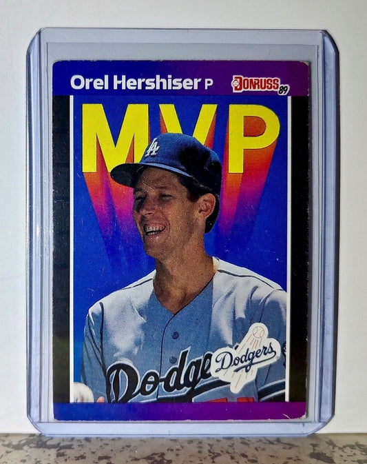 Orel Hershiser 1989 Donruss MLB #BC-4 MVP Baseball Card Los Angeles Dodgers