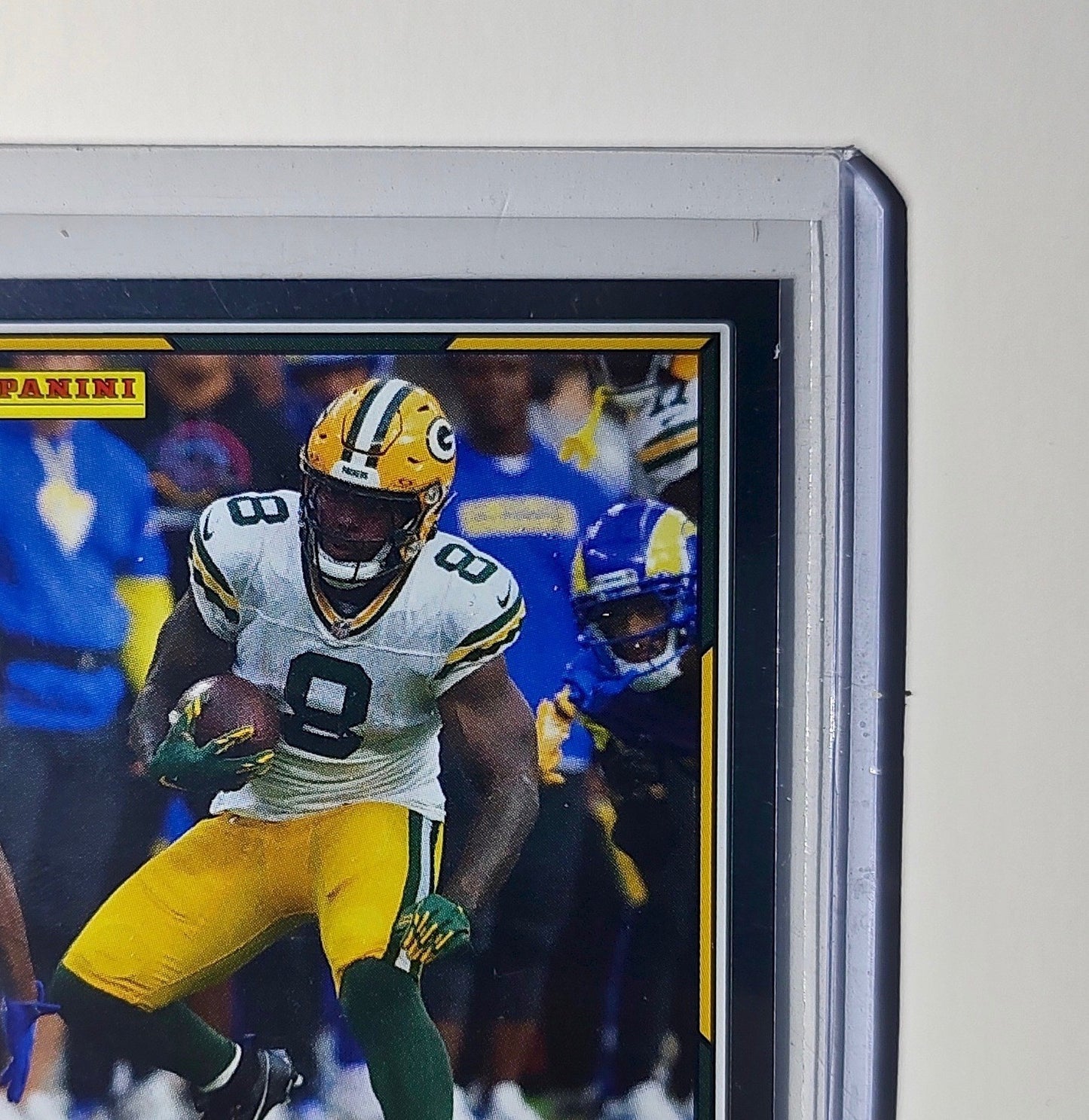 Josh Jacobs 2025 Panini NFL #66 Foil Sticker Card Green Bay Packers