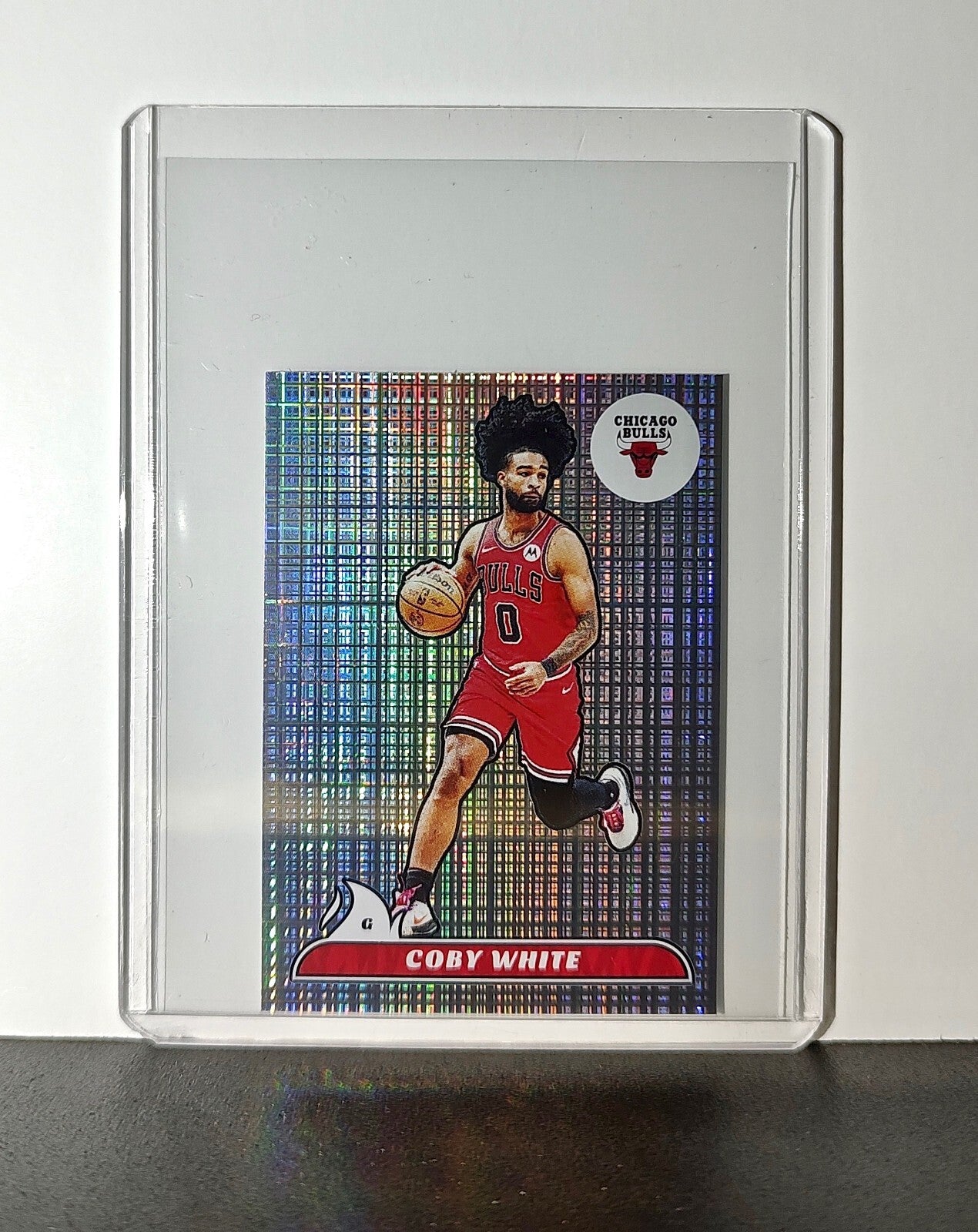 Coby White 2024-25 Panini NBA #163 Sticker Card Chicago Bulls