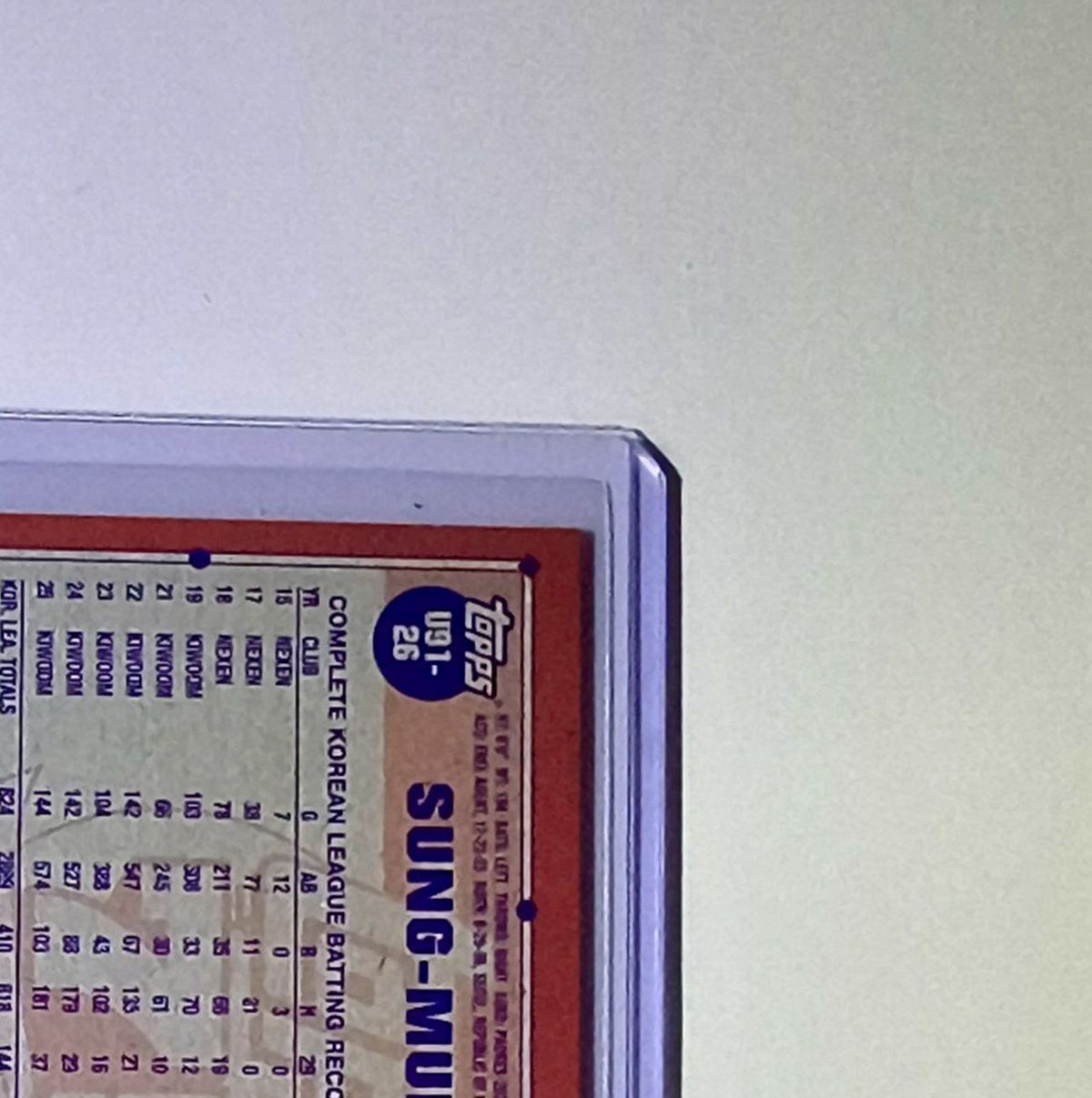 Sung-Mun Song Rookie 2026 Topps Update 1991 Retro MLB #U91-26 Card Padres