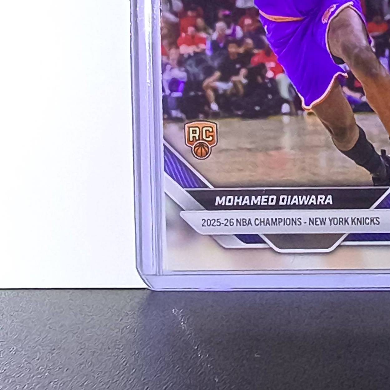 Mohamed Oiawara Rookie 2026 Topps Now NBA Champions #C14 Card New York Knicks
