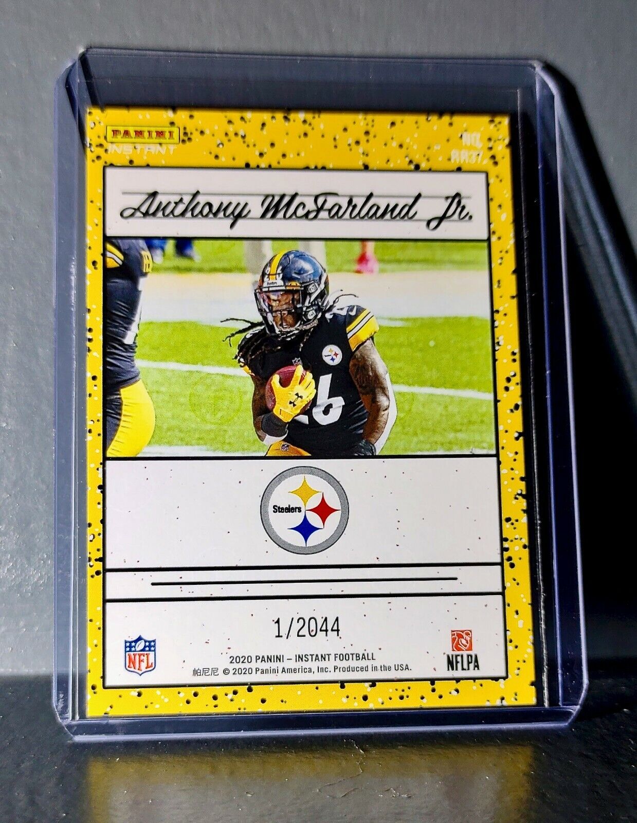 Anthony McFarland Jr 2020 Panini NFL Rated Rookie Retro #37 Rookie Card 1/2044