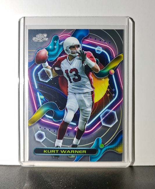 Kurt Warner 2023 Topps Chrome Cosmic NFL #256 Card Arizona Cardinals