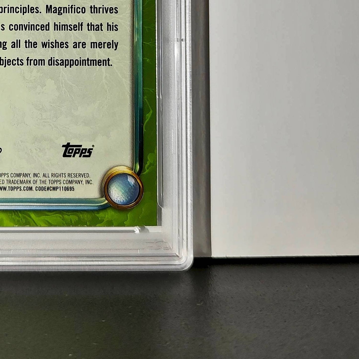 King Magnifico 2025 Topps Disney Wonder #183 Card Wish PSA 10