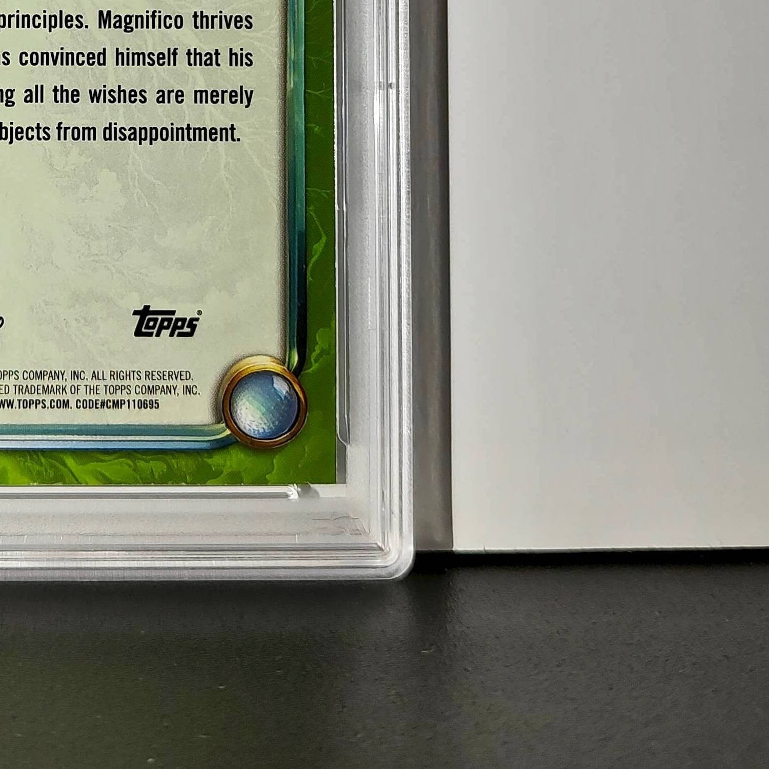King Magnifico 2025 Topps Disney Wonder #183 Card Wish PSA 10